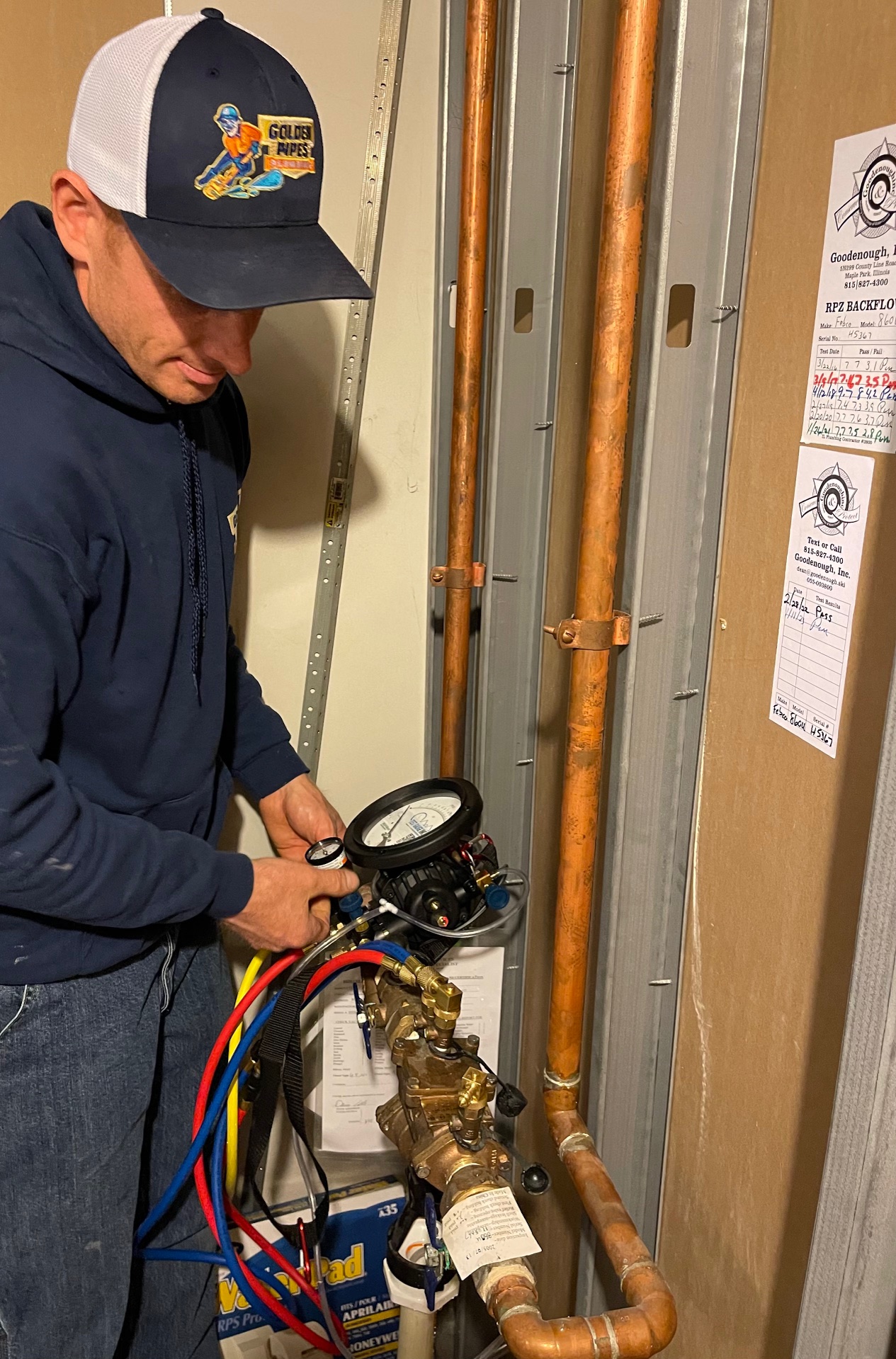 Backflow Preventer Testing in Woodridge, IL