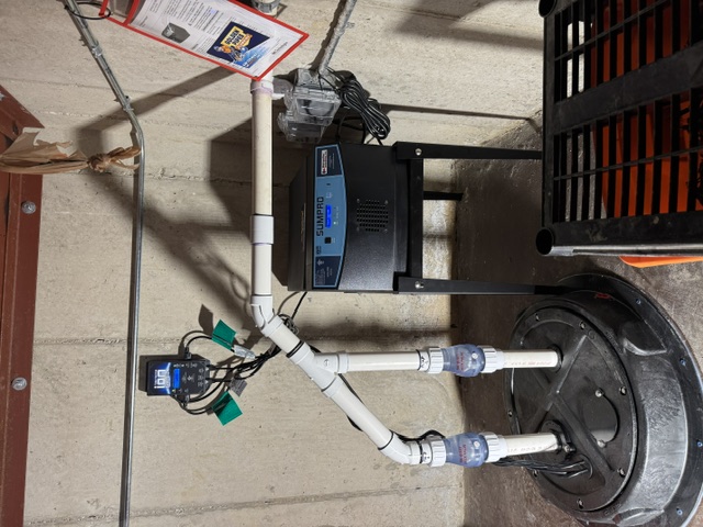 Double Ion Sumpro System with Genesis Controller and Battery Backup in Naperville