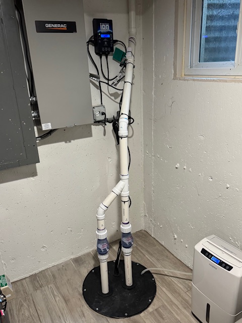 Double Sump Pump Installation in Burr Ridge, IL