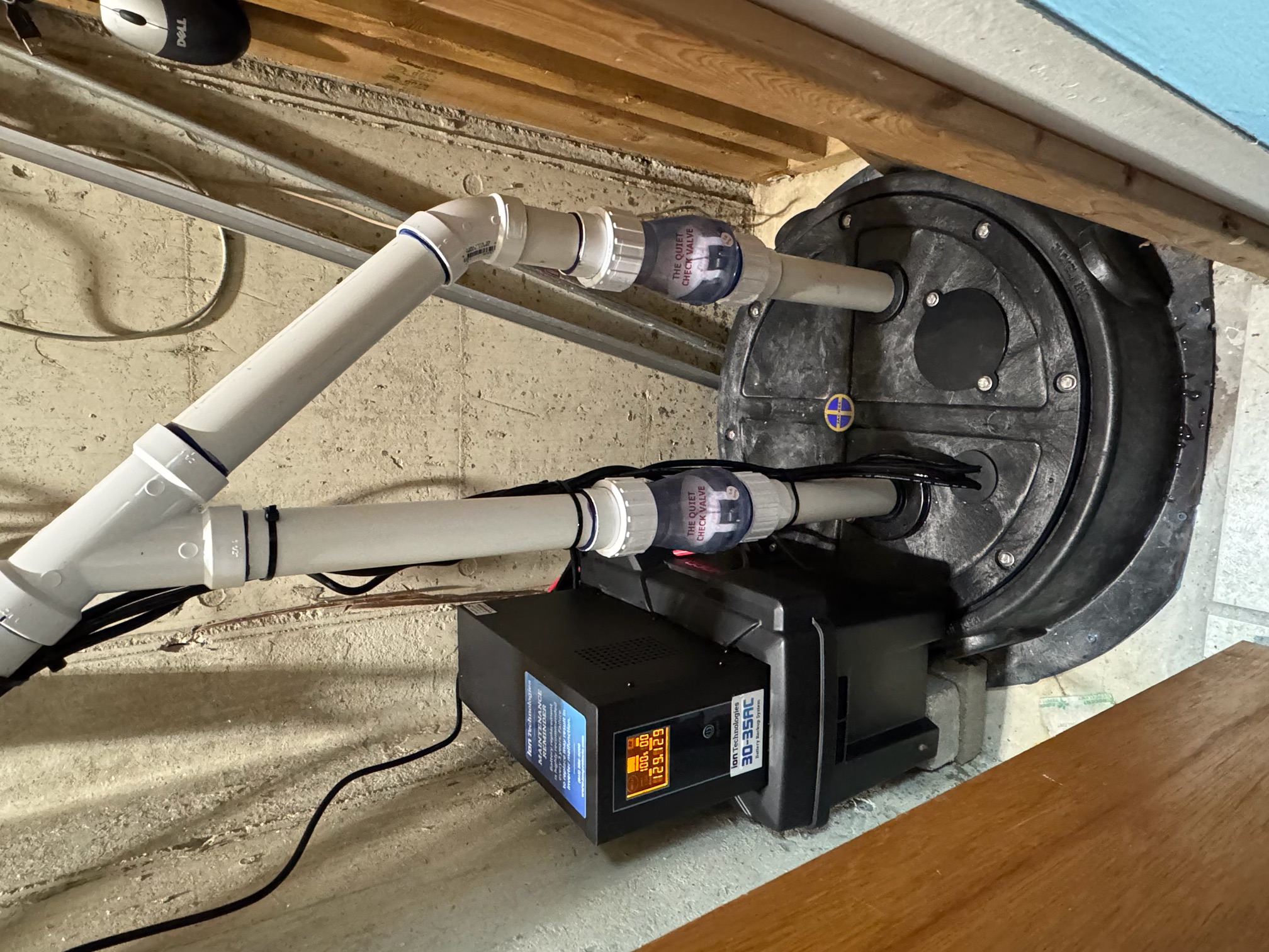 Ion Genesis Double Sump Pump and Battery Backup Installation in Hinsdale, IL