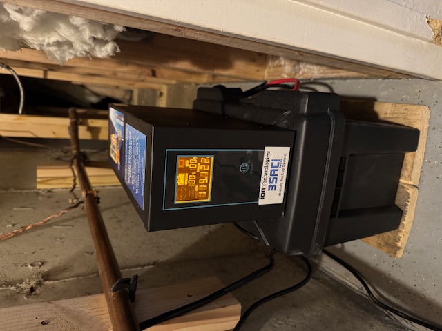 Ion Sump Pump Installation in Naperville with Battery Backup System