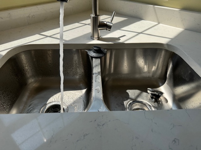 Kitchen Drain Reconfiguration for Undermount Sink & Disposal in Lisle, IL