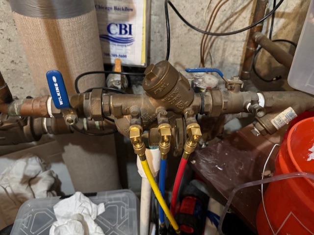 Residential Backflow Test in Clarendon Hills, IL