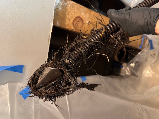 Sewer rodding and sewer camera inspection in Darien, IL 1